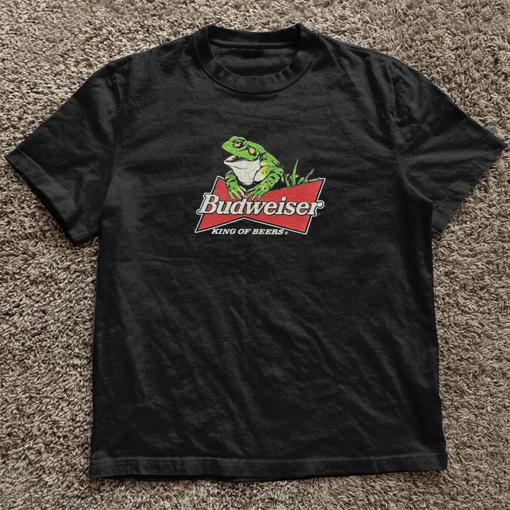 Frog Budweiser king Of Beer Tee